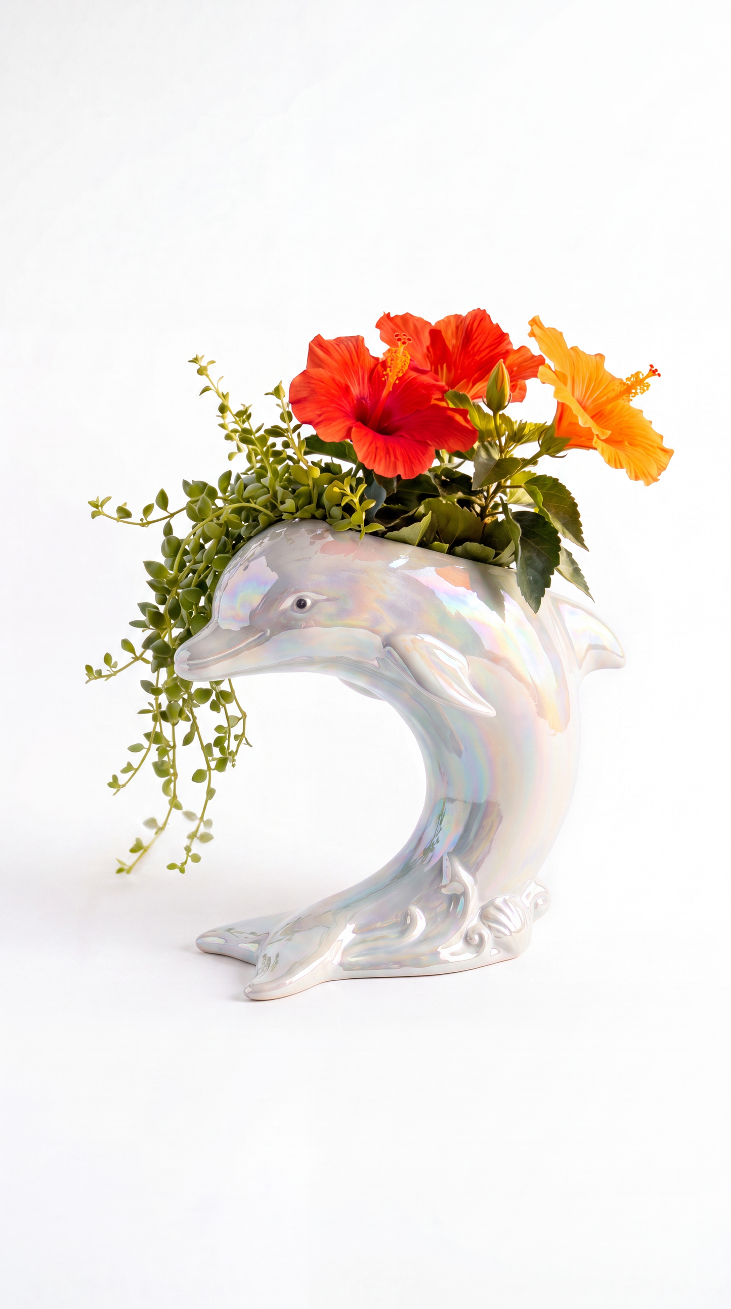 Dolphin Flower Pot