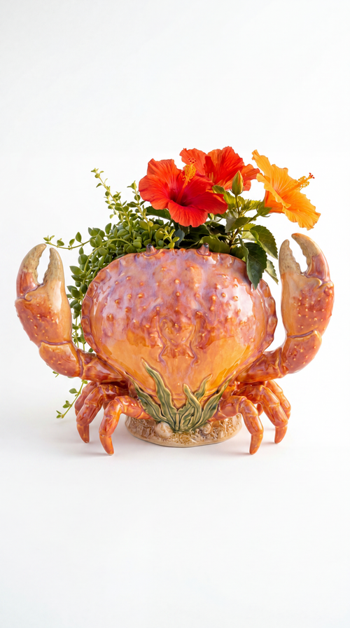 Crab Flower Pot